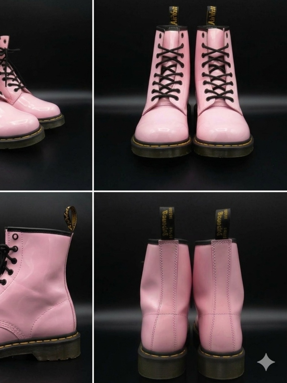 Doc Martens Pink worn once